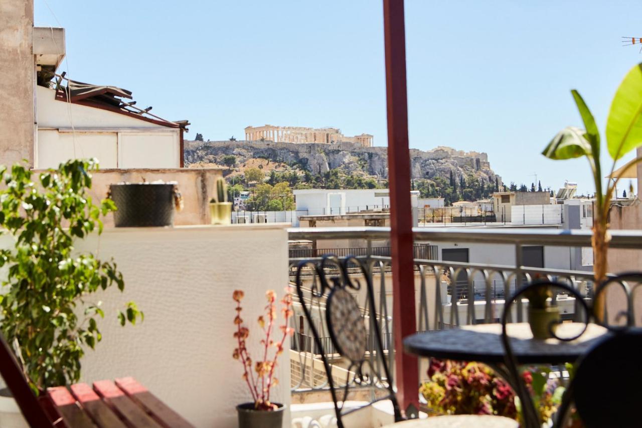 Mosaics Athens Central Studio With Acropolis View Extérieur photo