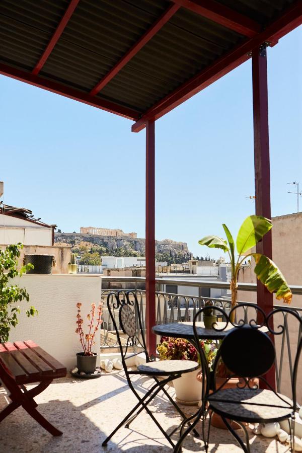 Mosaics Athens Central Studio With Acropolis View Extérieur photo